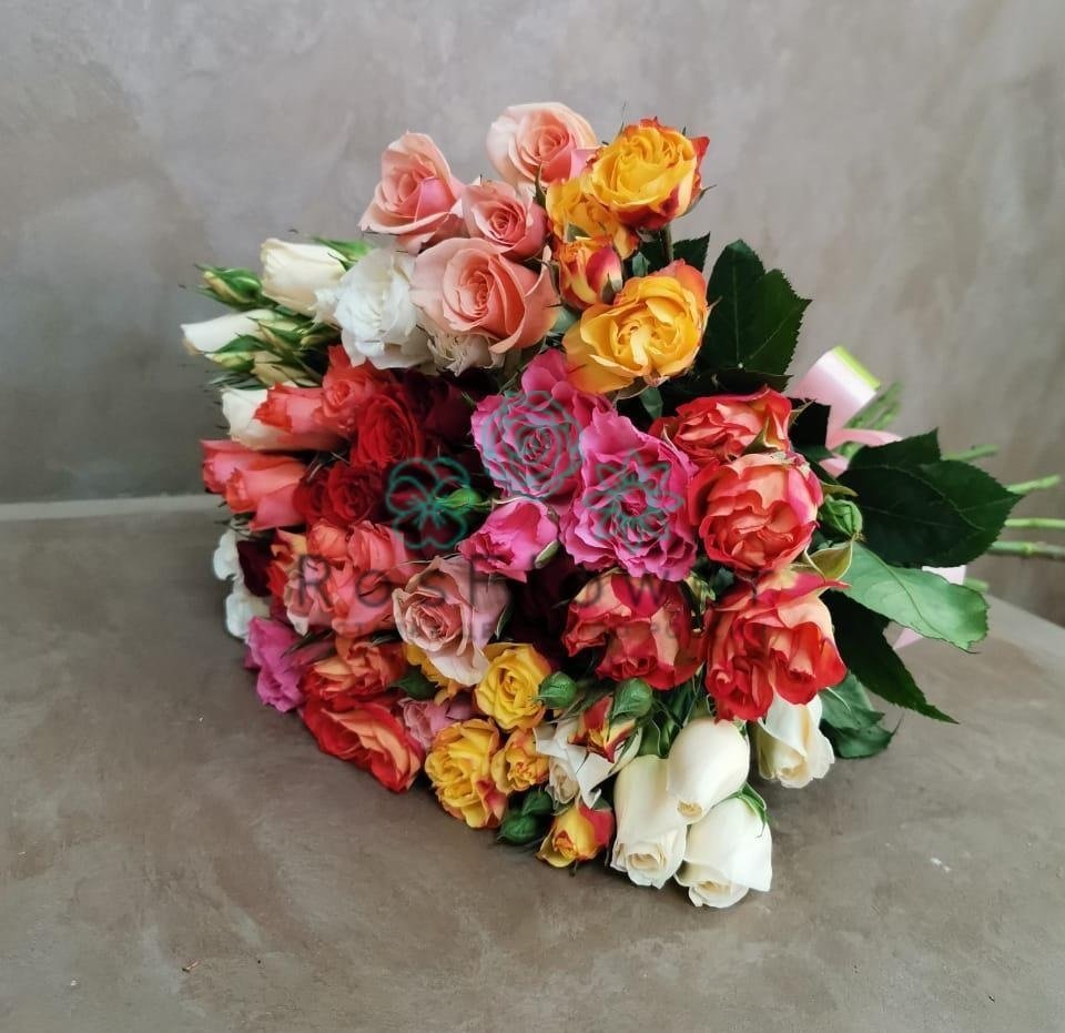 Букет цветов из: Розы в Вязовой