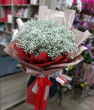 Букет цветов из: Гипсофила в Вязовой