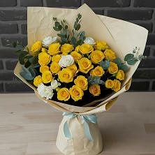 Букет цветов из:  Розы в Вязовой