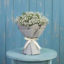 Букет цветов из:  Гипсофила в Вязовой