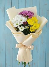 Букет цветов из:  Хризантемы в Вязовой