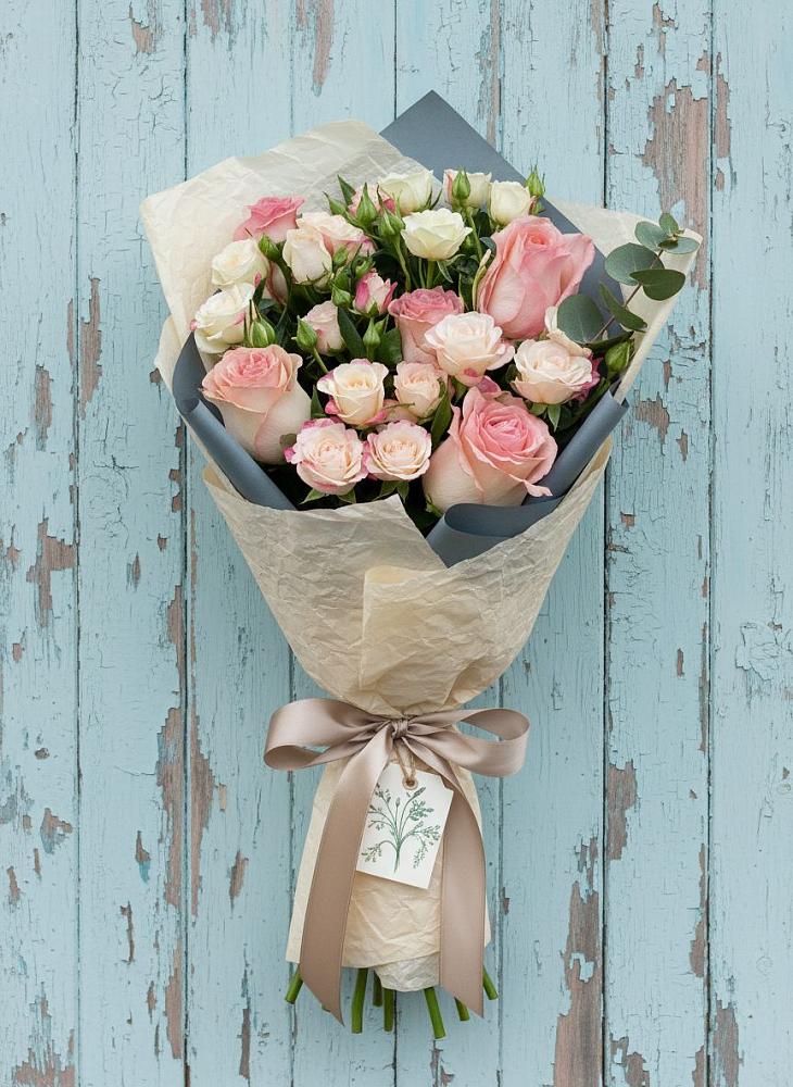 Букет цветов из: Розы в Вязовой