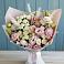 Букет цветов из: Альстромерии и Розы в Вязовой