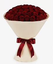 Букет 101 Бордовая роза Блэк Бакарра #REPLACE_PRED# Вязовой