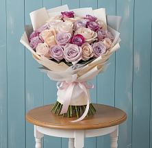 Букет цветов из:  Розы в Вязовой