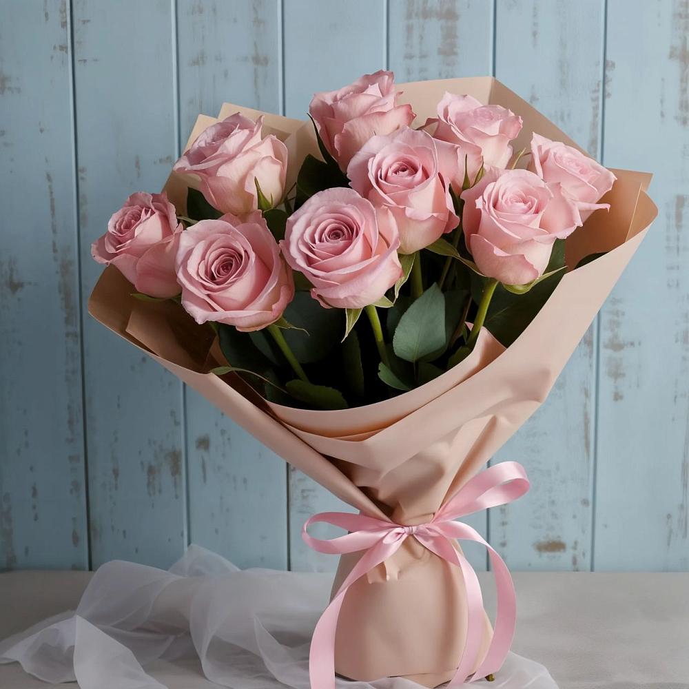 Букет цветов из: Розы в Вязовой