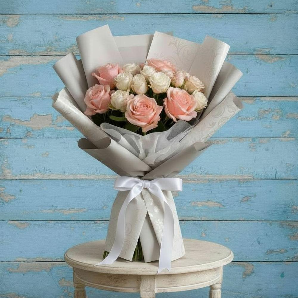 Букет цветов из: Розы в Вязовой