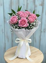 Букет цветов из:  Розы в Вязовой