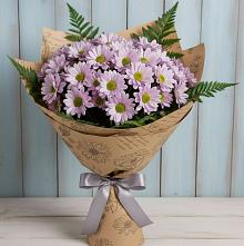 Букет цветов из:  Хризантемы #REPLACE_PRED# Вязовой