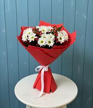 Букет цветов из:  Хризантемы в Вязовой