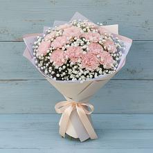 Букет цветов из:  Гвоздики в Вязовой