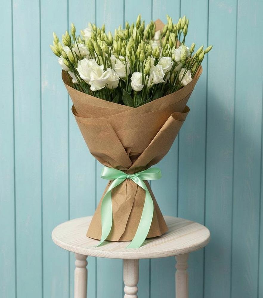 Букет цветов из: Лизиантусы в Вязовой