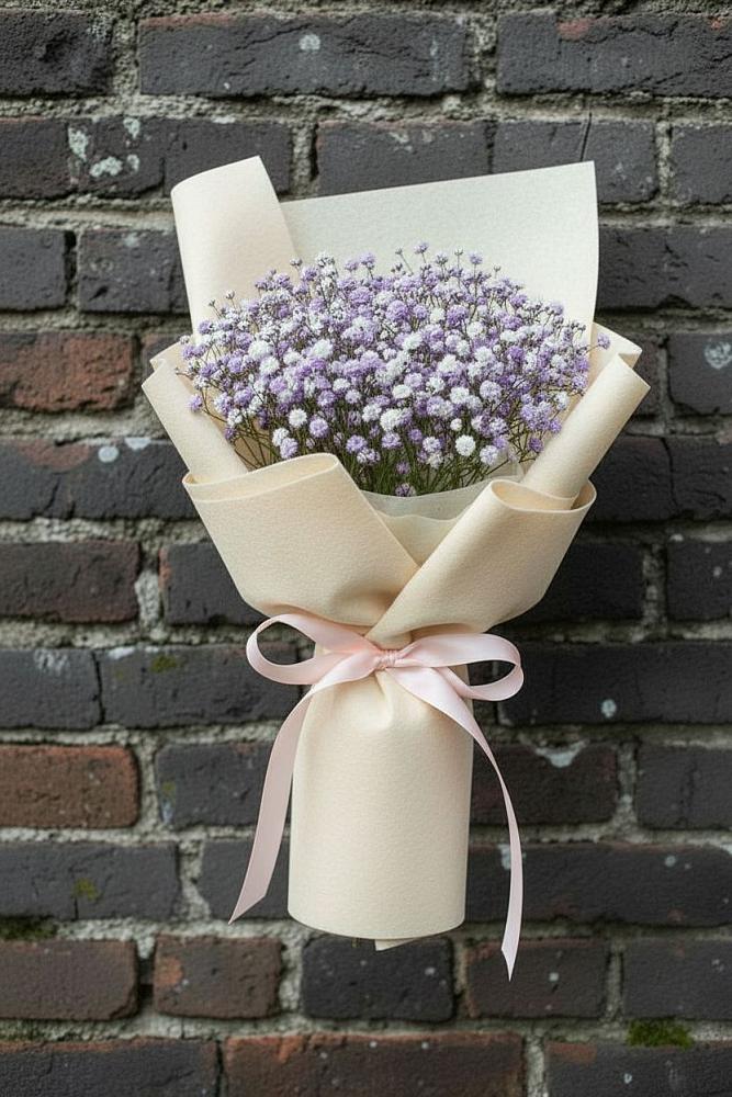 Букет цветов из: Гипсофила в Вязовой