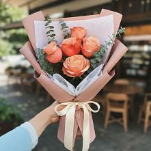 Букет цветов из:  Розы в Вязовой