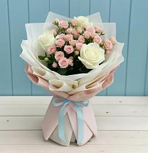 Букет цветов из:  Розы в Вязовой