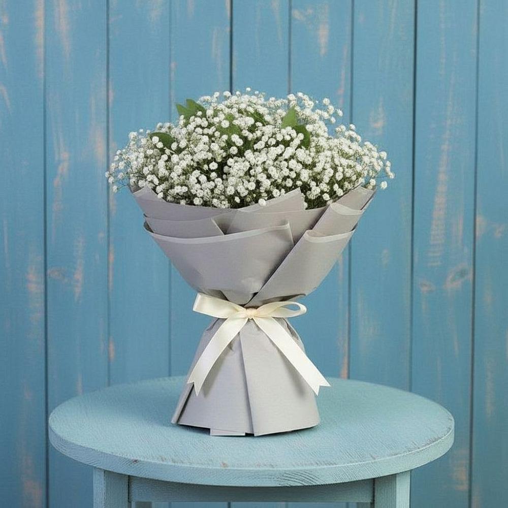 Букет цветов из: Гипсофила в Вязовой