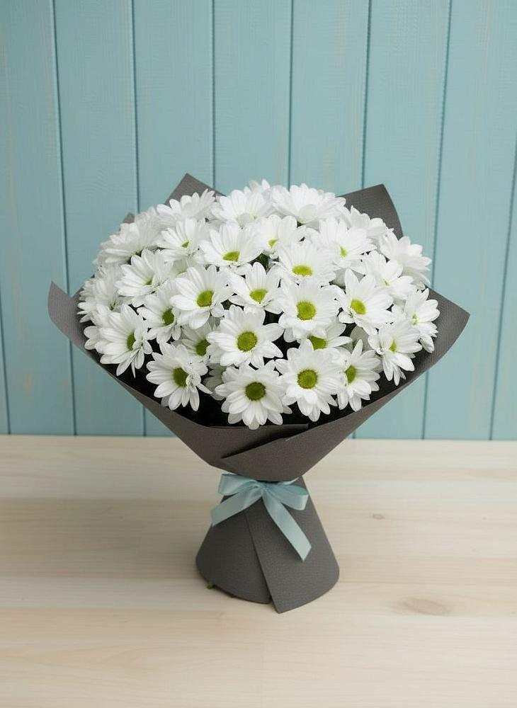 Букет цветов из: Хризантемы в Вязовой