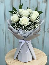 Букет цветов из:  Розы в Вязовой