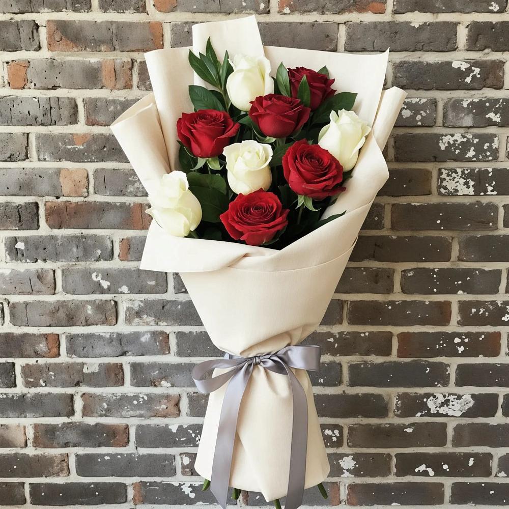 Букет цветов из: Розы в Вязовой