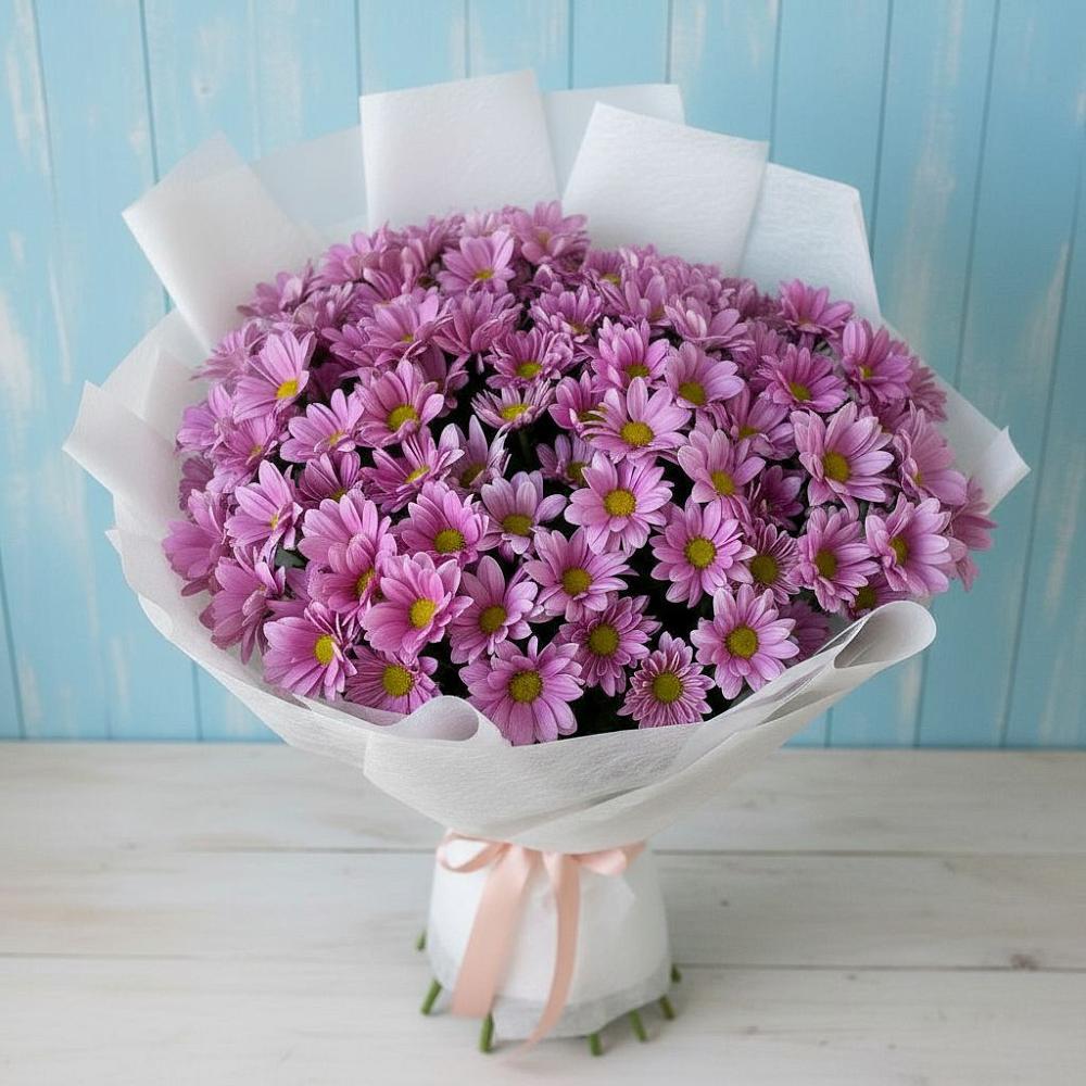 Букет цветов из: Хризантемы в Вязовой