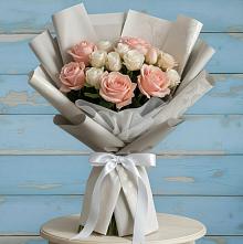 Букет цветов из:  Розы в Вязовой