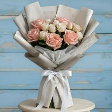 Букет цветов из:  Розы в Вязовой