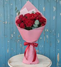 Букет цветов из:  Розы в Вязовой