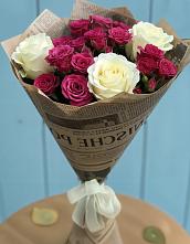 Букет цветов из:  Розы в Вязовой