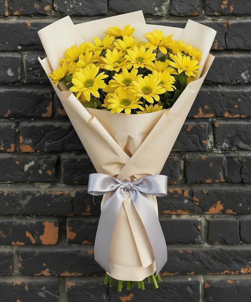 Букет цветов из: Хризантемы в Вязовой