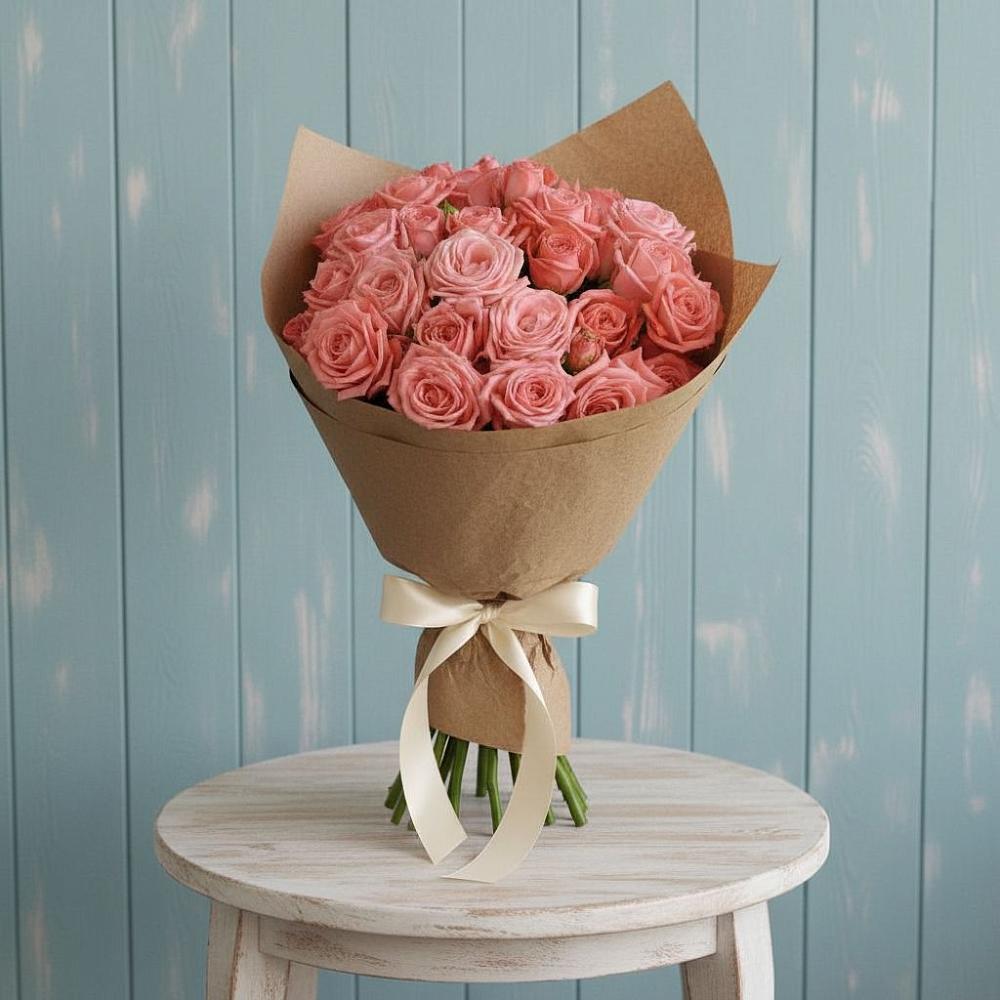 Букет цветов из: Розы в Вязовой