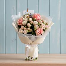 Букет цветов из:  Розы в Вязовой
