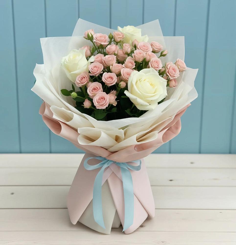 Букет цветов из: Розы в Вязовой