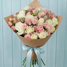 Букет цветов из:  Розы #REPLACE_PRED# Вязовой
